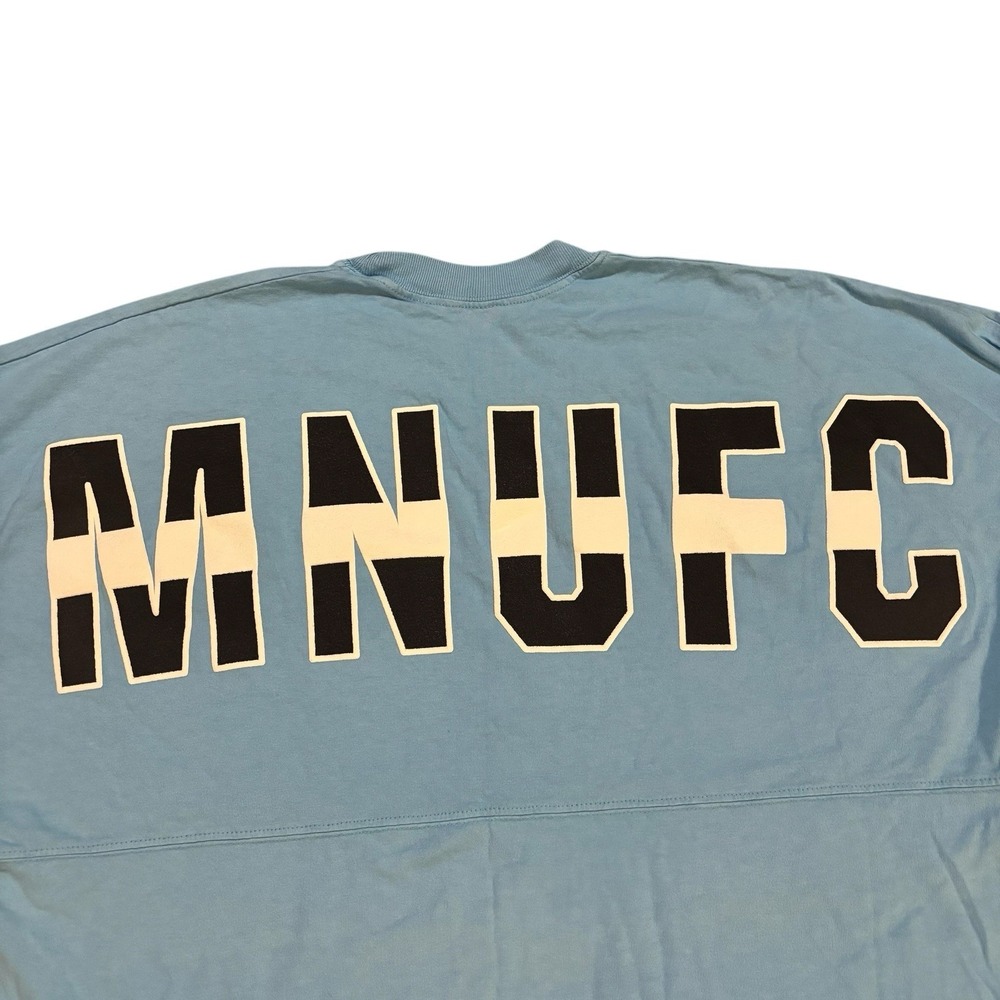 Minnesota United FC‎ Fanatics Cuffed Spirit Jersey Light Blue Women's Medium - Picture 5 of 8